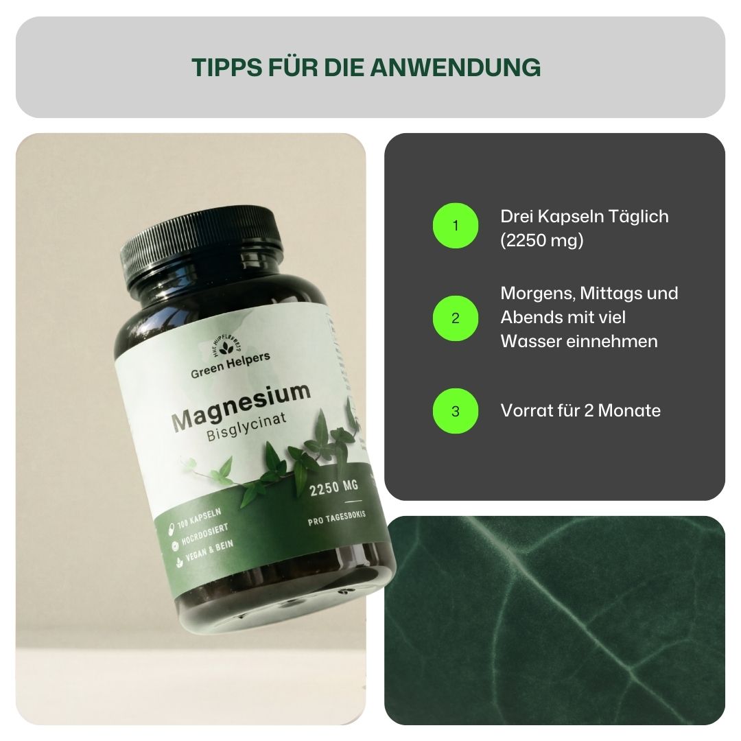 Magnesium Bisglycinat Kapseln