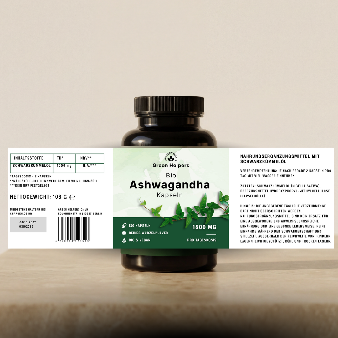 Bio Ashwagandha Kapseln