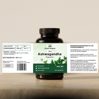 Bio Ashwagandha Kapseln