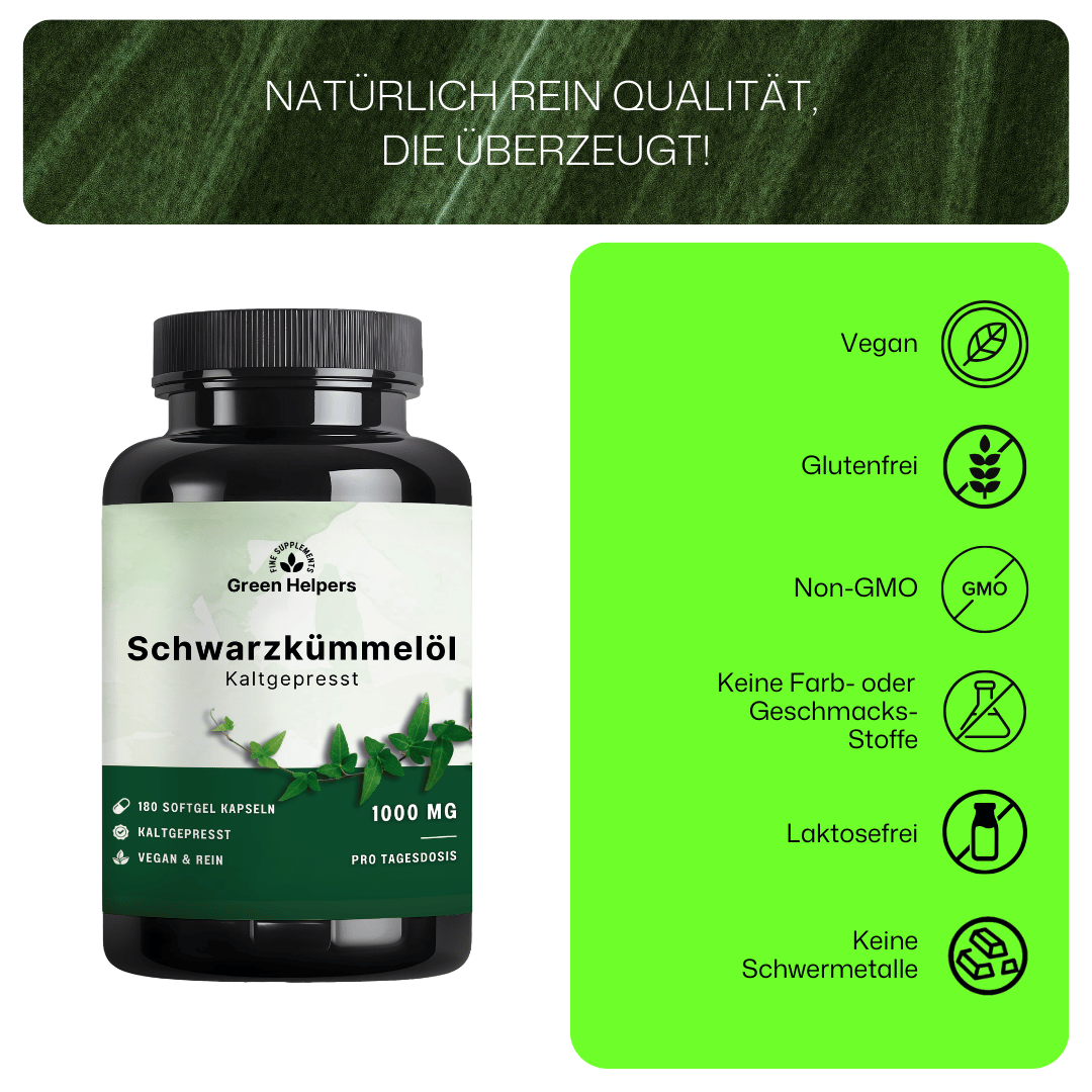 Schwarzkümmelöl Kapseln