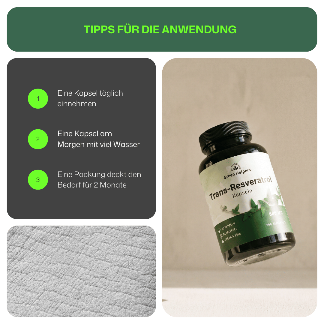 Resveratrol Kapseln (Trans-Resveratrol)
