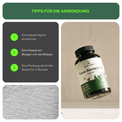 Resveratrol Kapseln (Trans-Resveratrol)