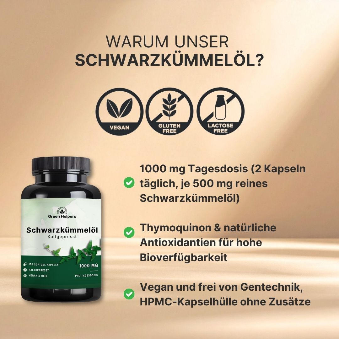 Schwarzkümmelöl Kapseln