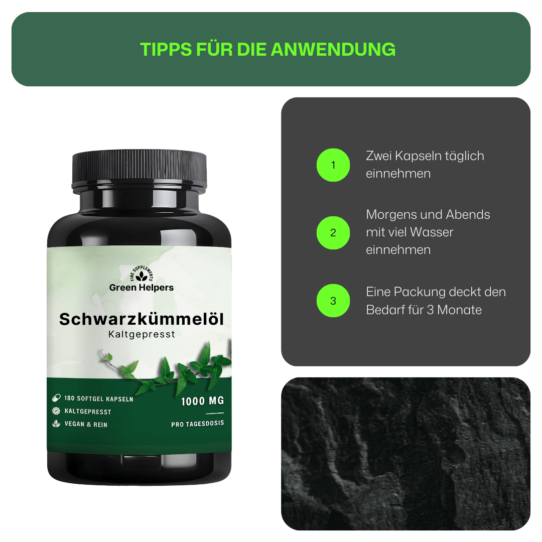 Schwarzkümmelöl Kapseln