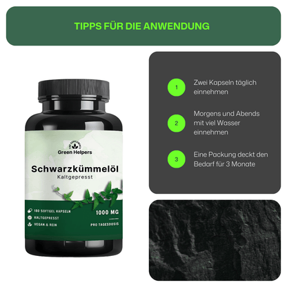 Schwarzkümmelöl Kapseln