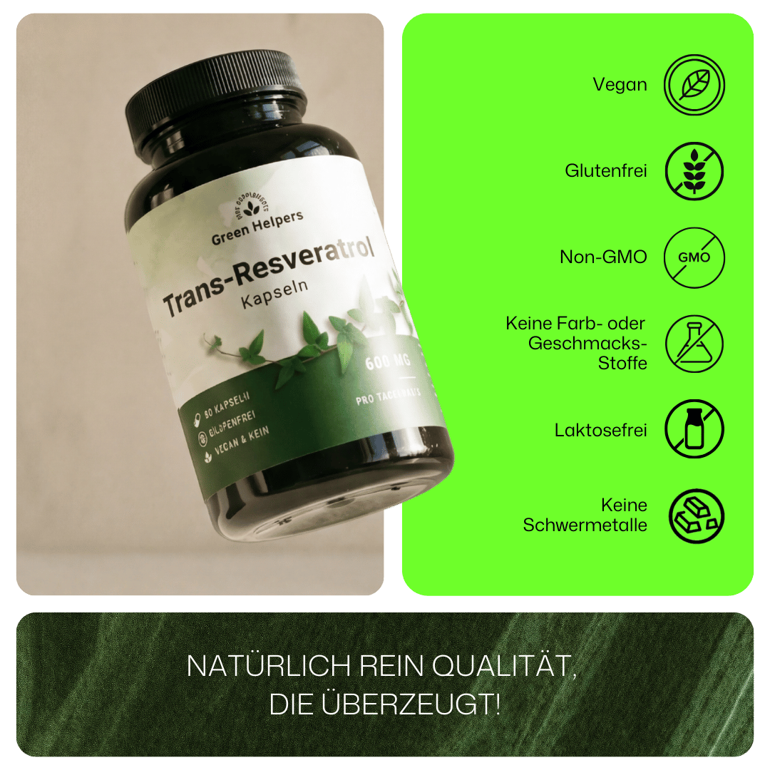 Resveratrol Kapseln (Trans-Resveratrol)