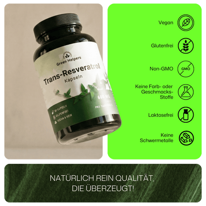 Resveratrol Kapseln (Trans-Resveratrol)