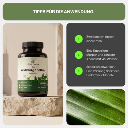 Bio Ashwagandha Kapseln