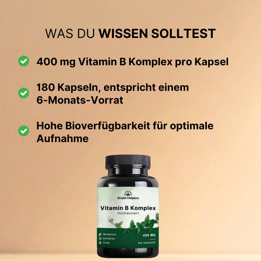 Vitamin B Komplex Kapseln