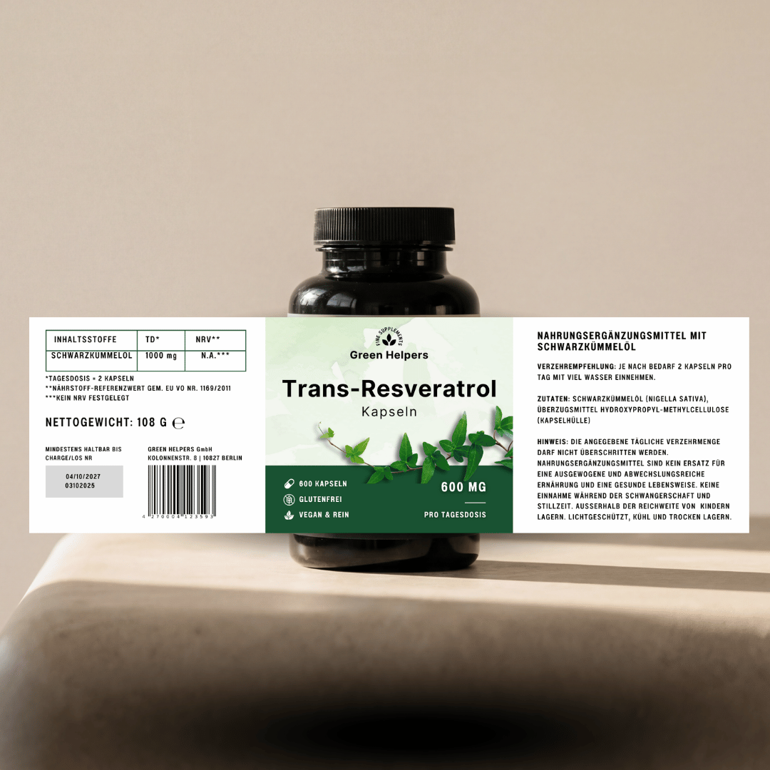 Resveratrol Kapseln (Trans-Resveratrol)