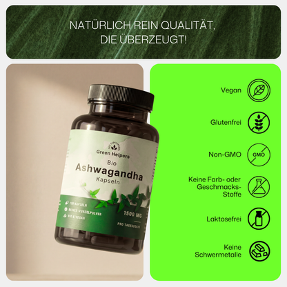 Bio Ashwagandha Kapseln