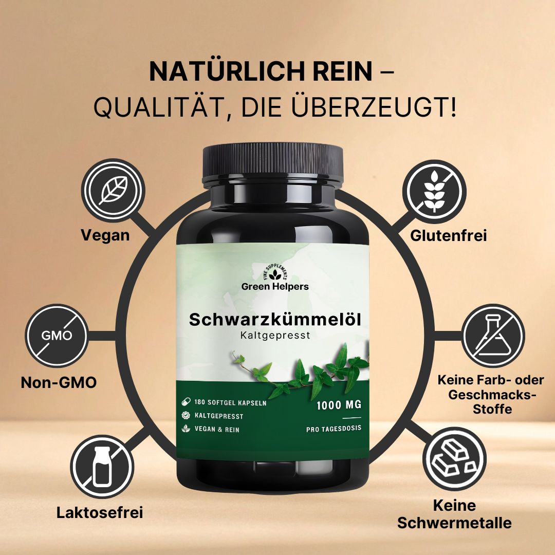 Schwarzkümmelöl Kapseln