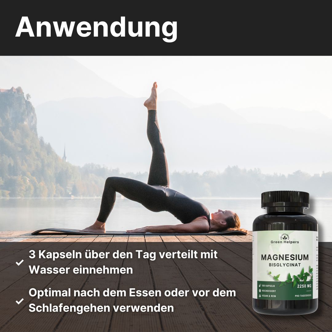 Magnesium Bisglycinat Kapseln kaufen Anwendung