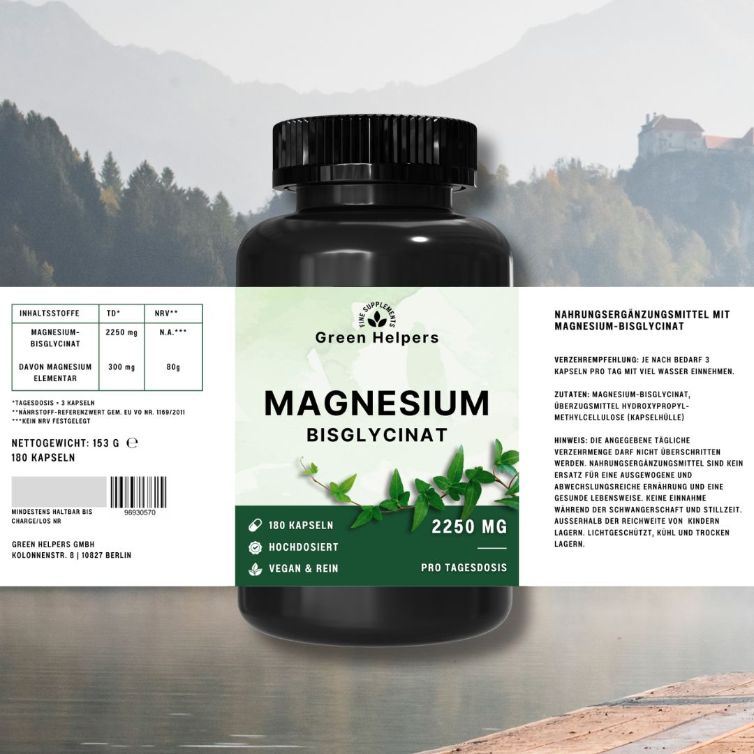 Magnesium Bisglycinat kaufen Etikett