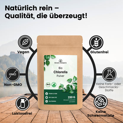 Bio Chlorella Pulver