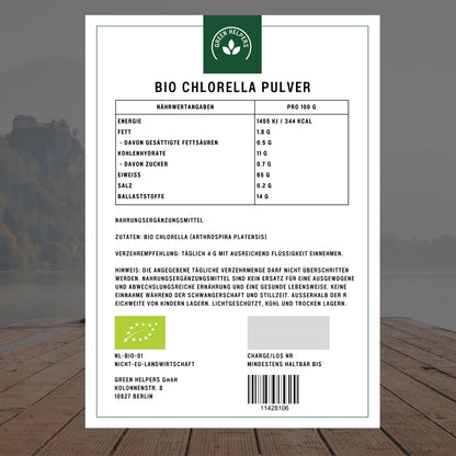 Bio Chlorella Pulver