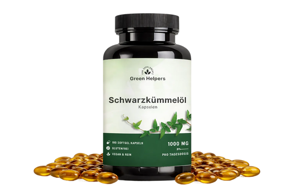 Schwarzkümmelöl-Kapseln im Alltag
