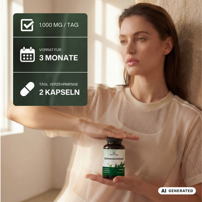 Schwarzkümmelöl Kapseln von Green Helpers – Detailansicht 3