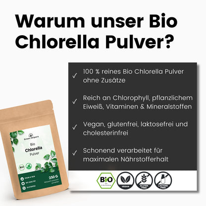 Bio Chlorella Pulver